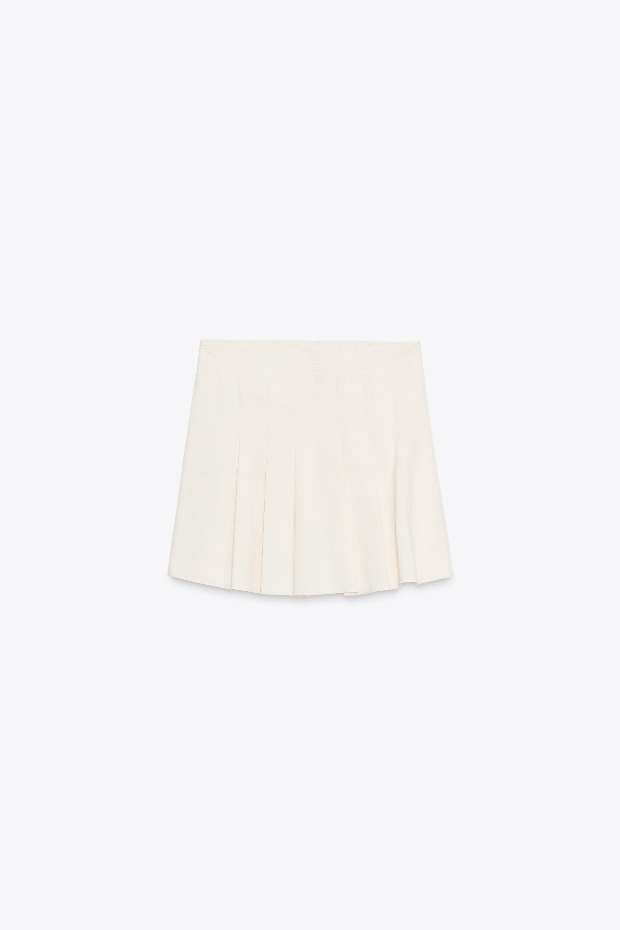 JUPE-CULOTTE MINI PLIS
