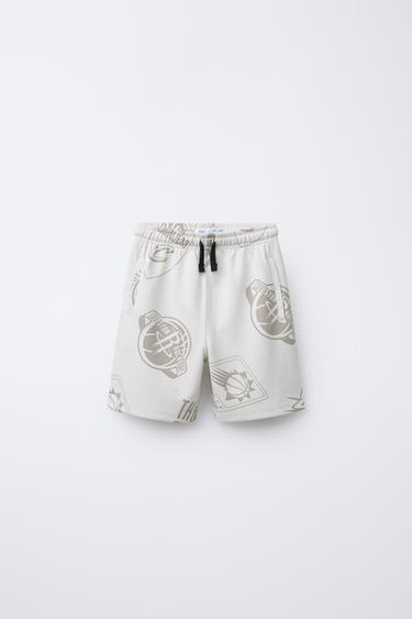 BERMUDA INTERLOCK EQUIPOS NBA © - Beige von Zara