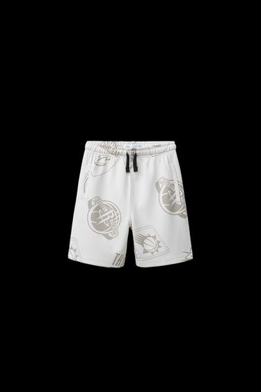 BERMUDA INTERLOCK EQUIPOS NBA © - Beige de Zara