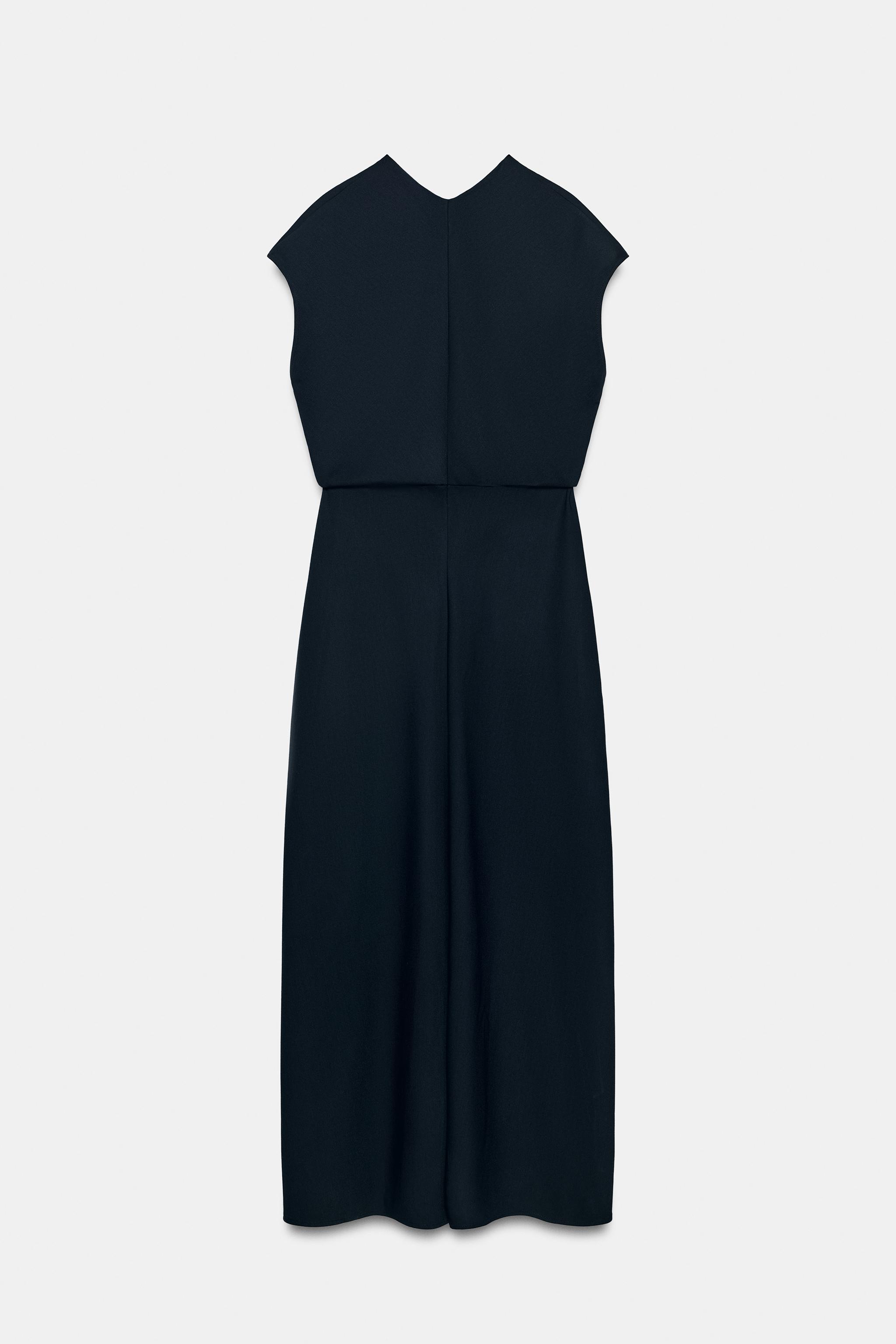 ROBE MI-LONGUE TAILLE AJUSTÉE
