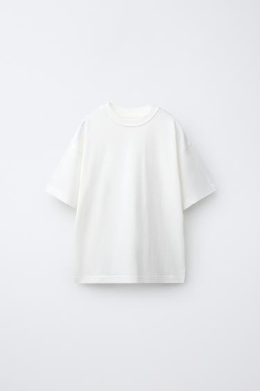 LOT DE TROIS T-SHIRTS UNIS - Blanc de Zara - Image 1