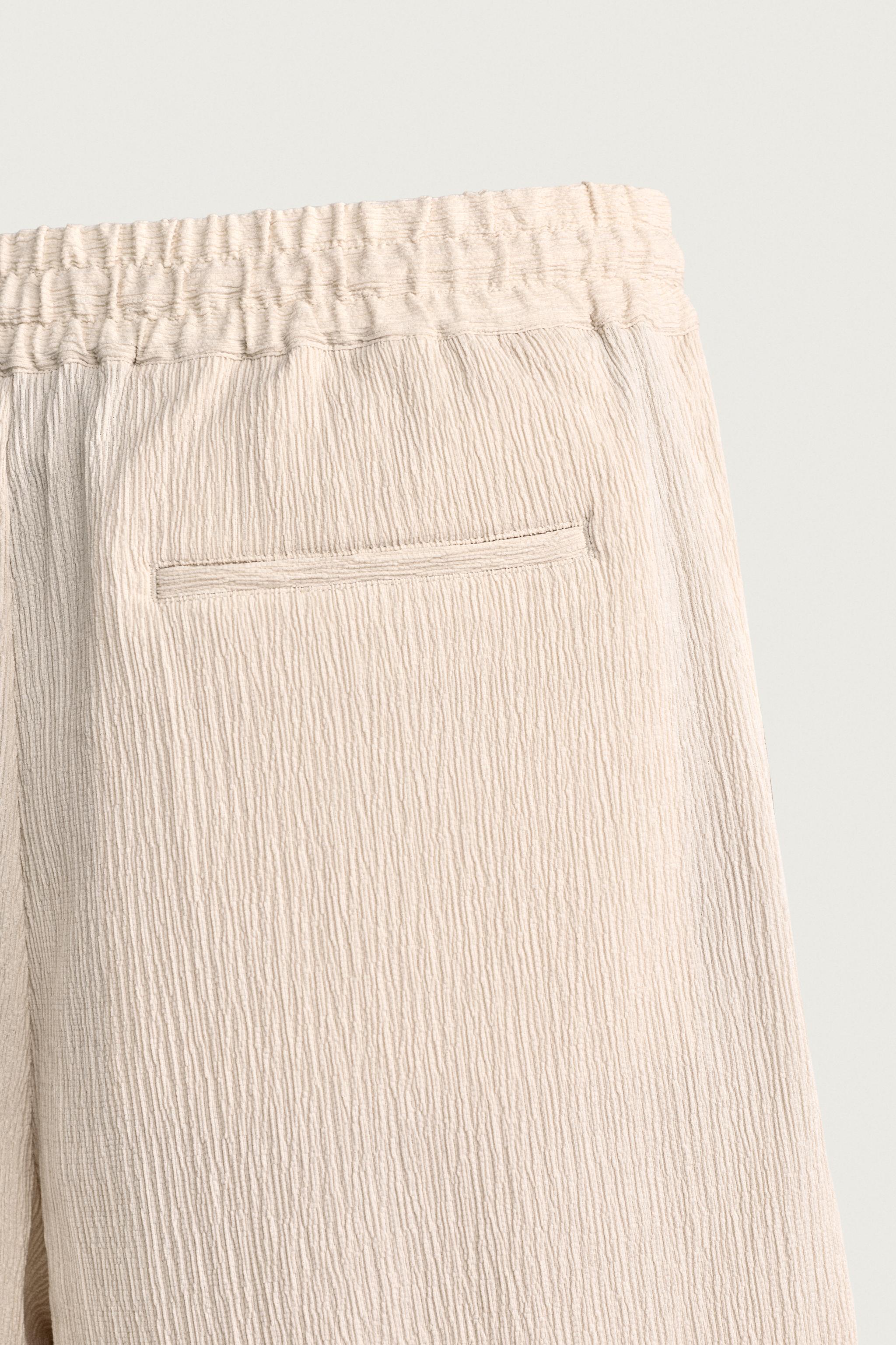 BERMUDA RELAXED FIT À RELIEF