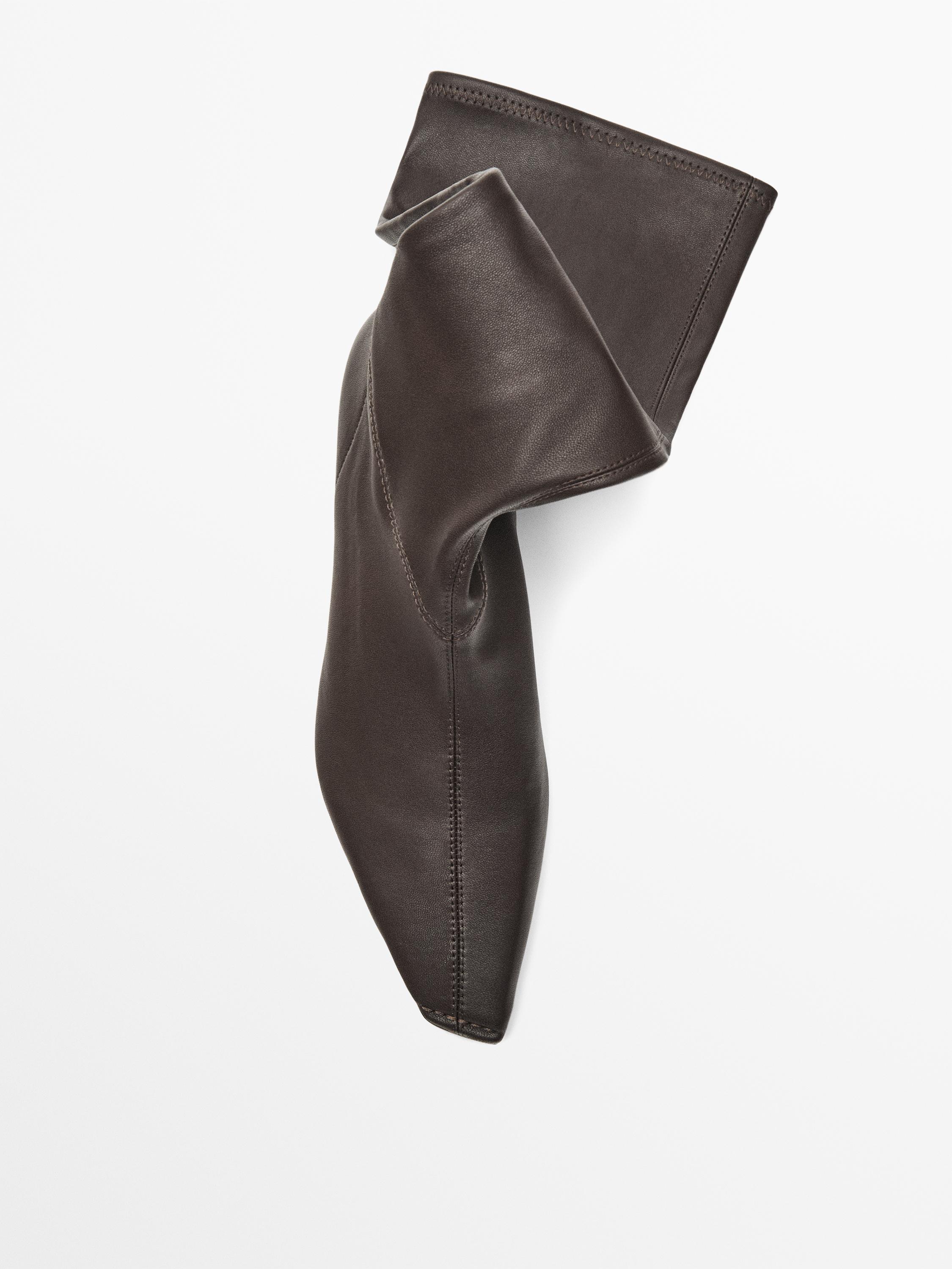 Bottes à talon élastiques