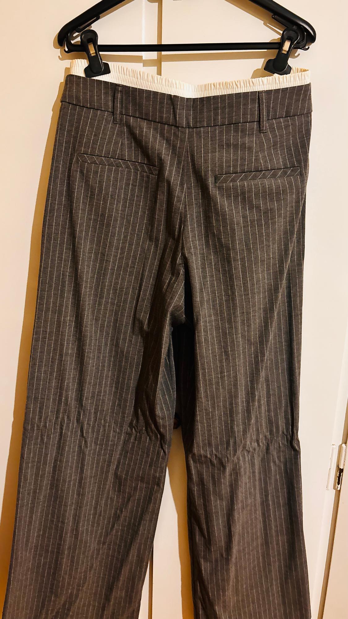 PINSTRIPE BOXER TROUSERS - Image 2