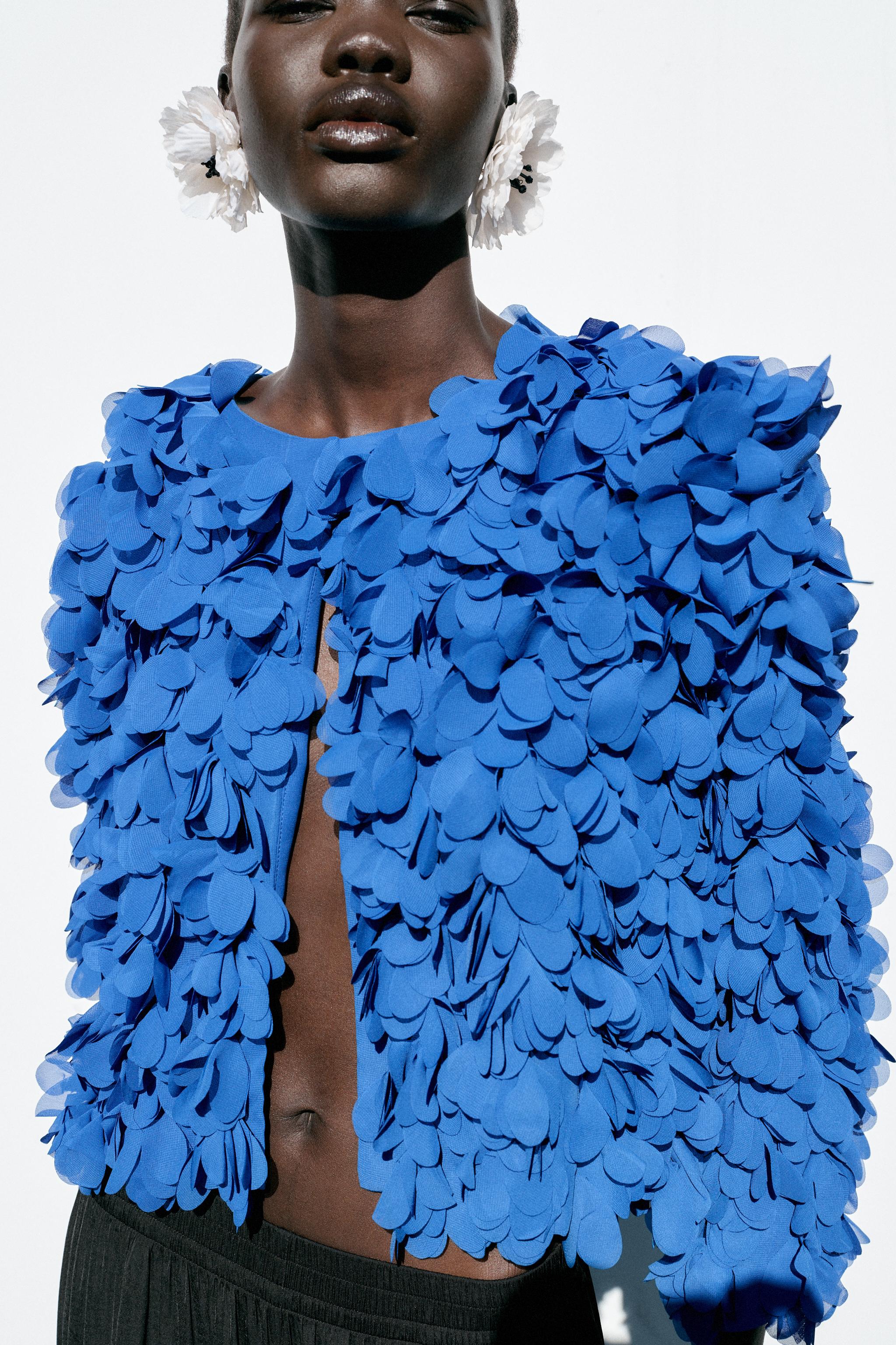 PETAL JACKET - Bluish | ZARA United States