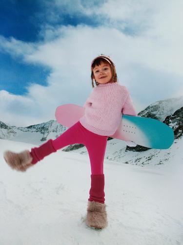 Zara TERMO HELANKE SKI COLLECTION – fuksija