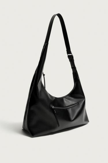 ASYMMETRICAL SHOULDER BAG — Black 2