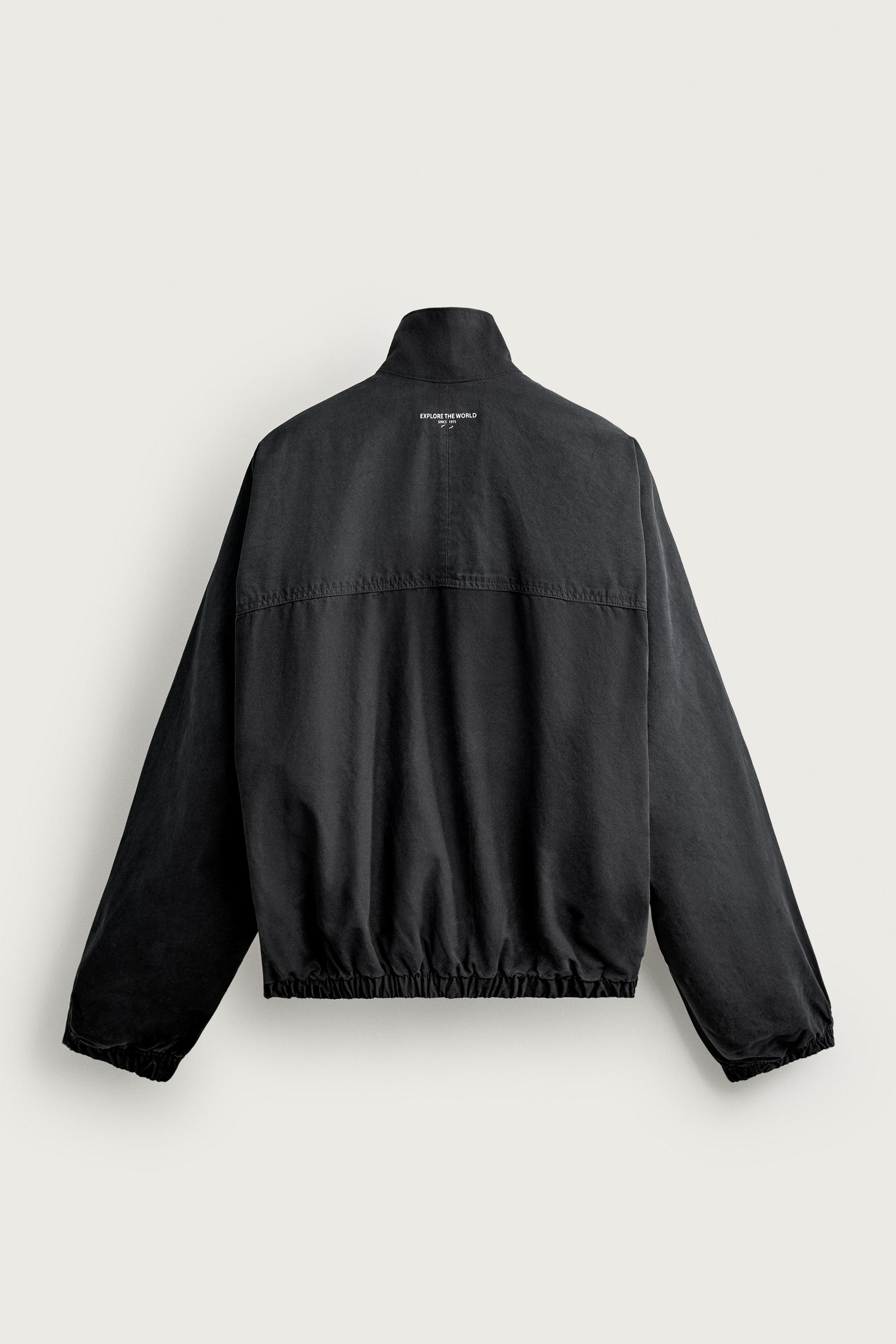 BLOUSON RELAXED FIT LAVÉ