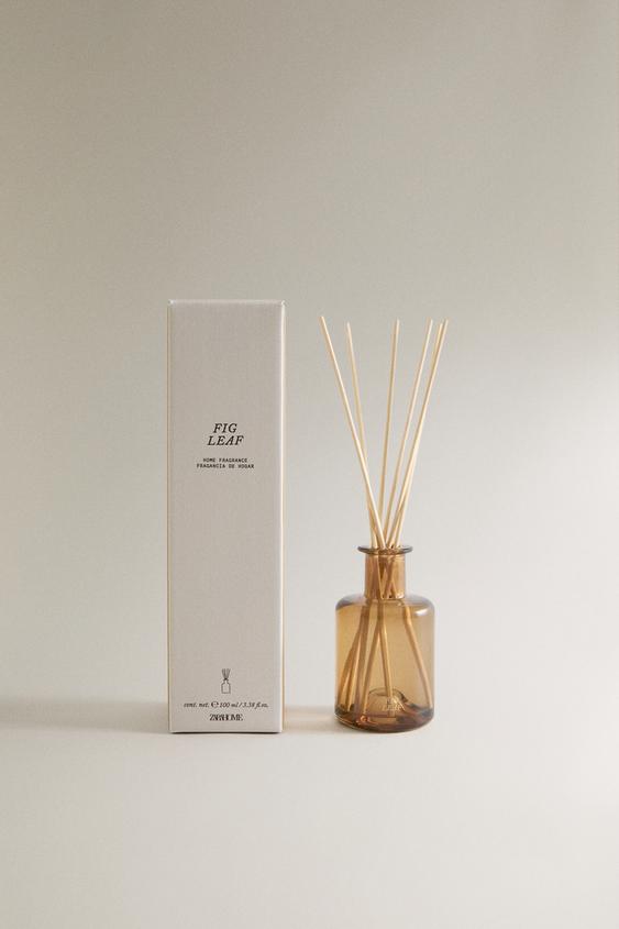 (100ML) FIG LEAF 리드 디퓨저 - Zara의 브라이트 옐로우 - 이미지 0