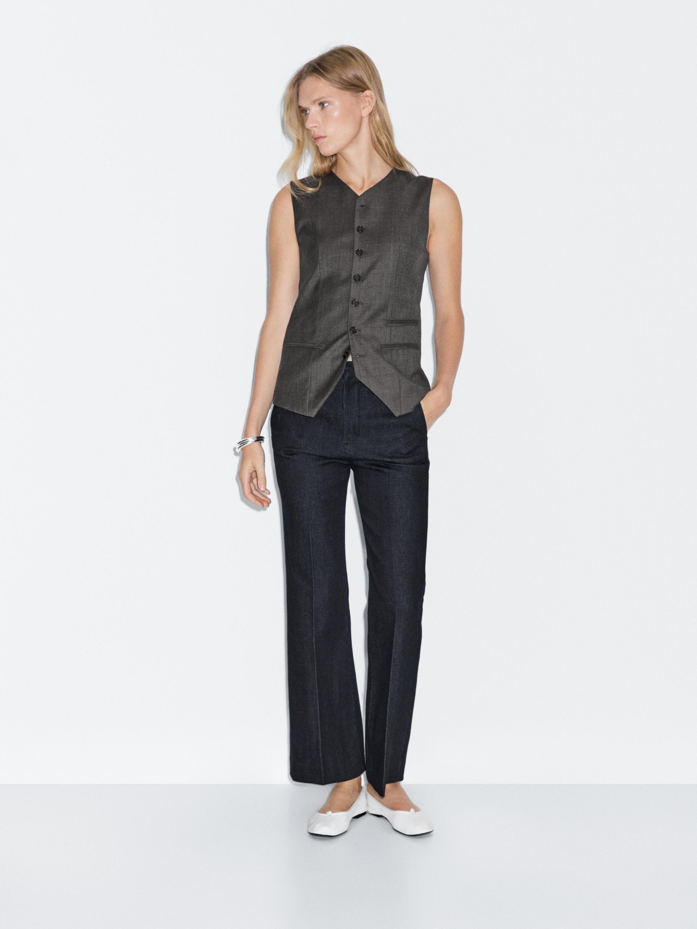 Jean flare mid-rise