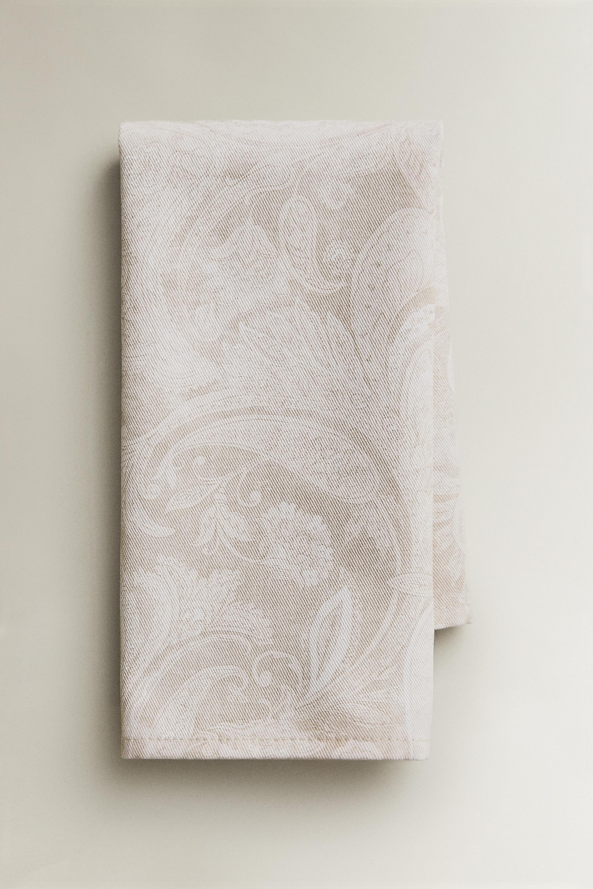LOT DE SERVIETTES IMPRIMÉ PAISLEY (LOT DE 2)