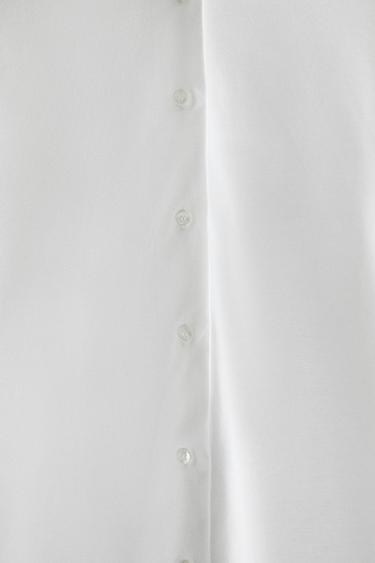 COTTON SHIRT - White by Zara - Image 3