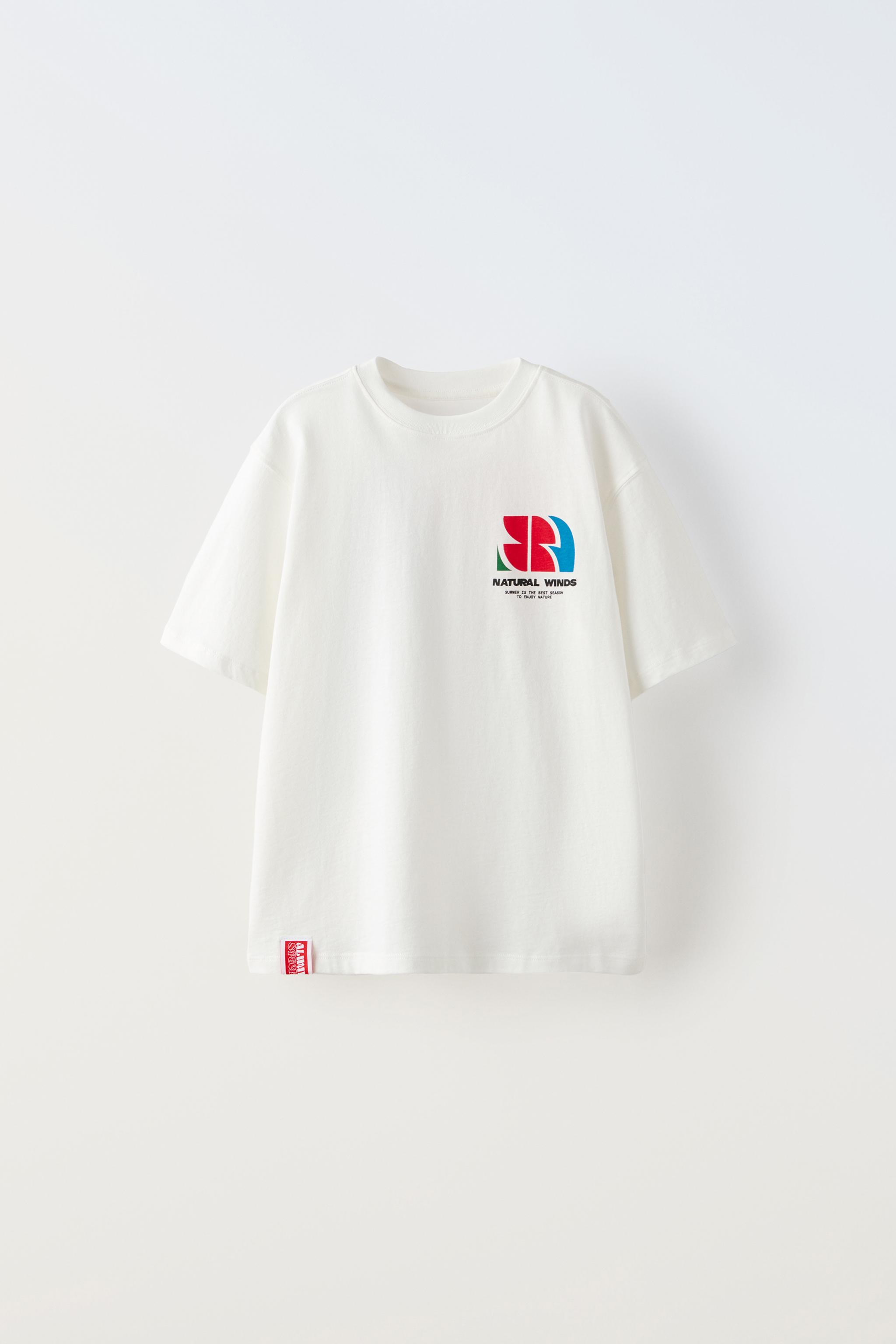 ラベルプリントＴシャツ