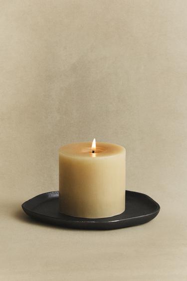 PORTA-VELAS METAL - Preto da Zara
