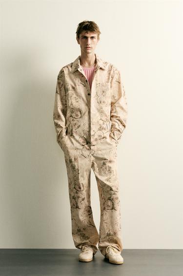 FLWR CRPNTR JMPST - Printed by Zara