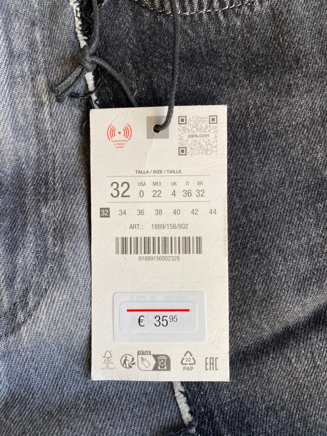Z1975 WIDE-LEG HIGH-WAIST COMBINED JEANS - Image 3