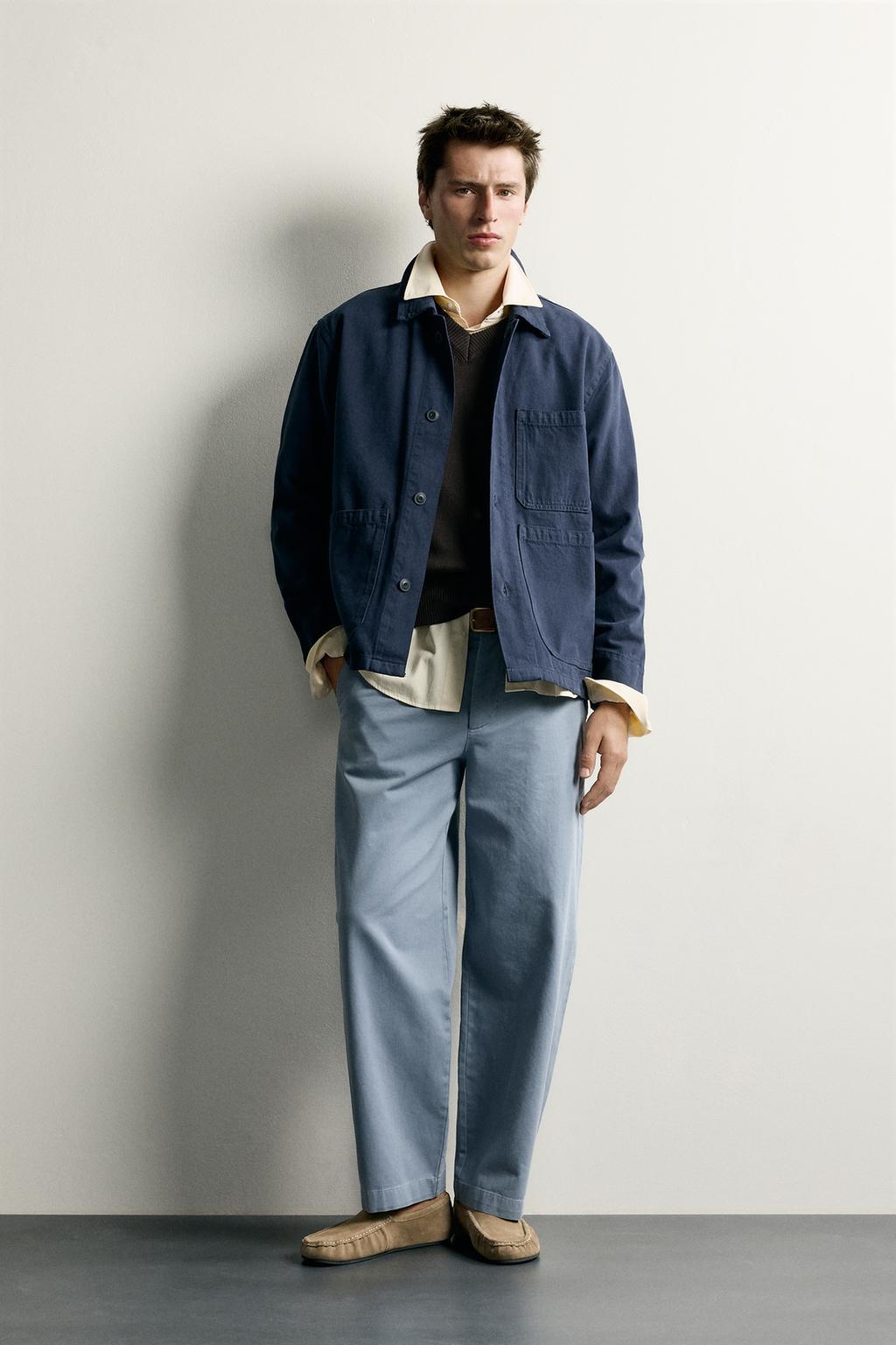 RELAXED FIT POCKET JACKET