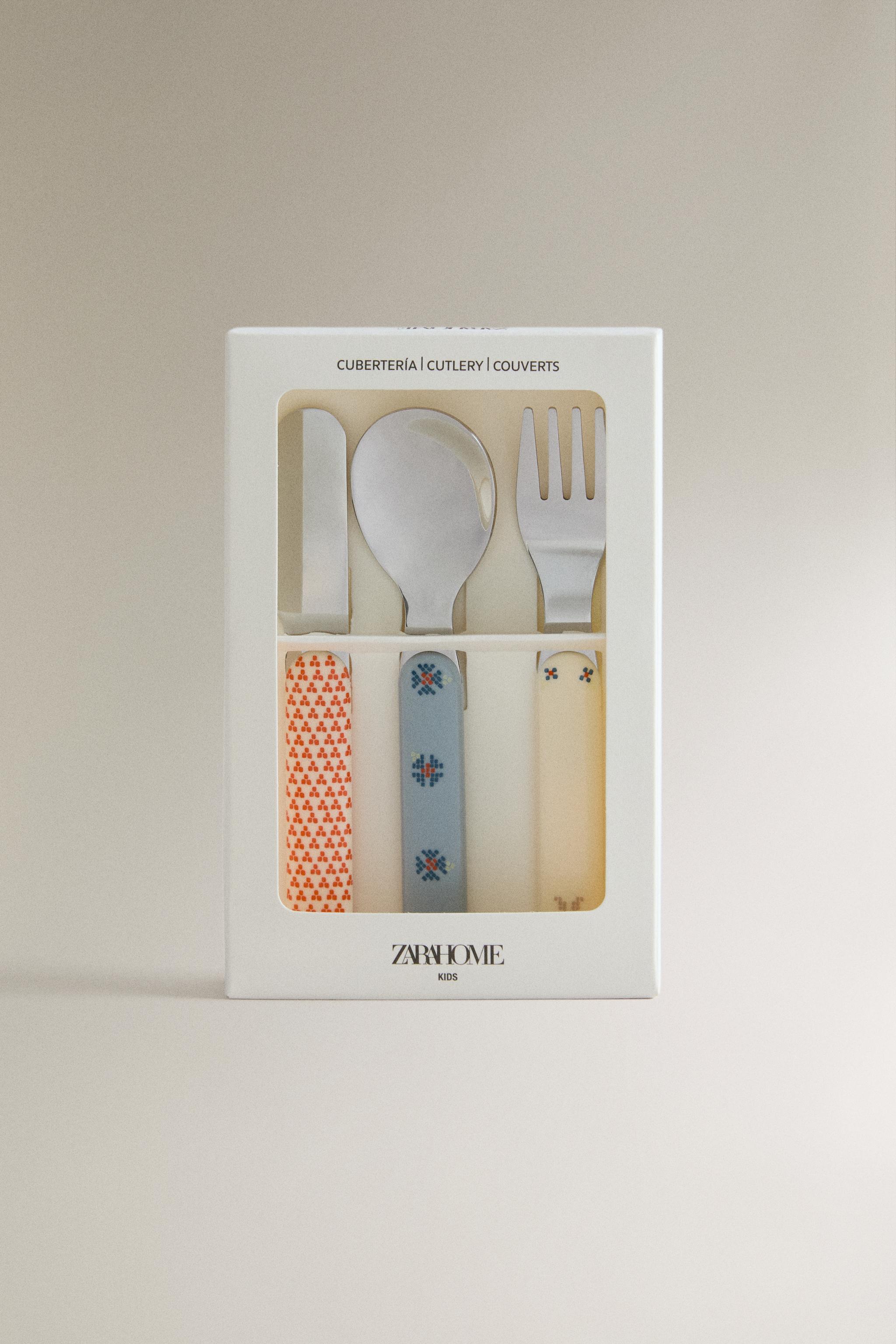 Zara KIDS' BUNNY FLATWARE SET — фото 4