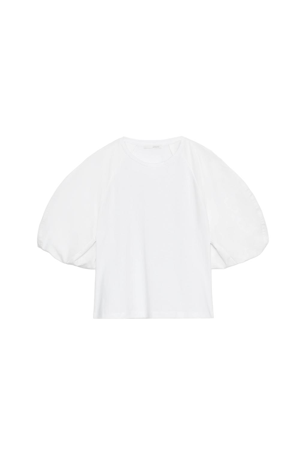 BALLOON SLEEVE COMBINATION T-SHIRT - image 3
