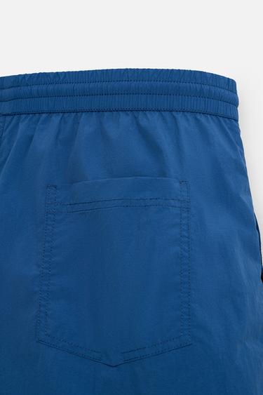 MAILLOT DE BAIN CLASSIQUE BASIQUE - Bleu de Zara - Image 8