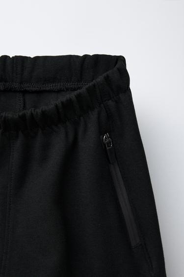JOGGER INTERLOCK LOGO - Black by Zara - Image 2