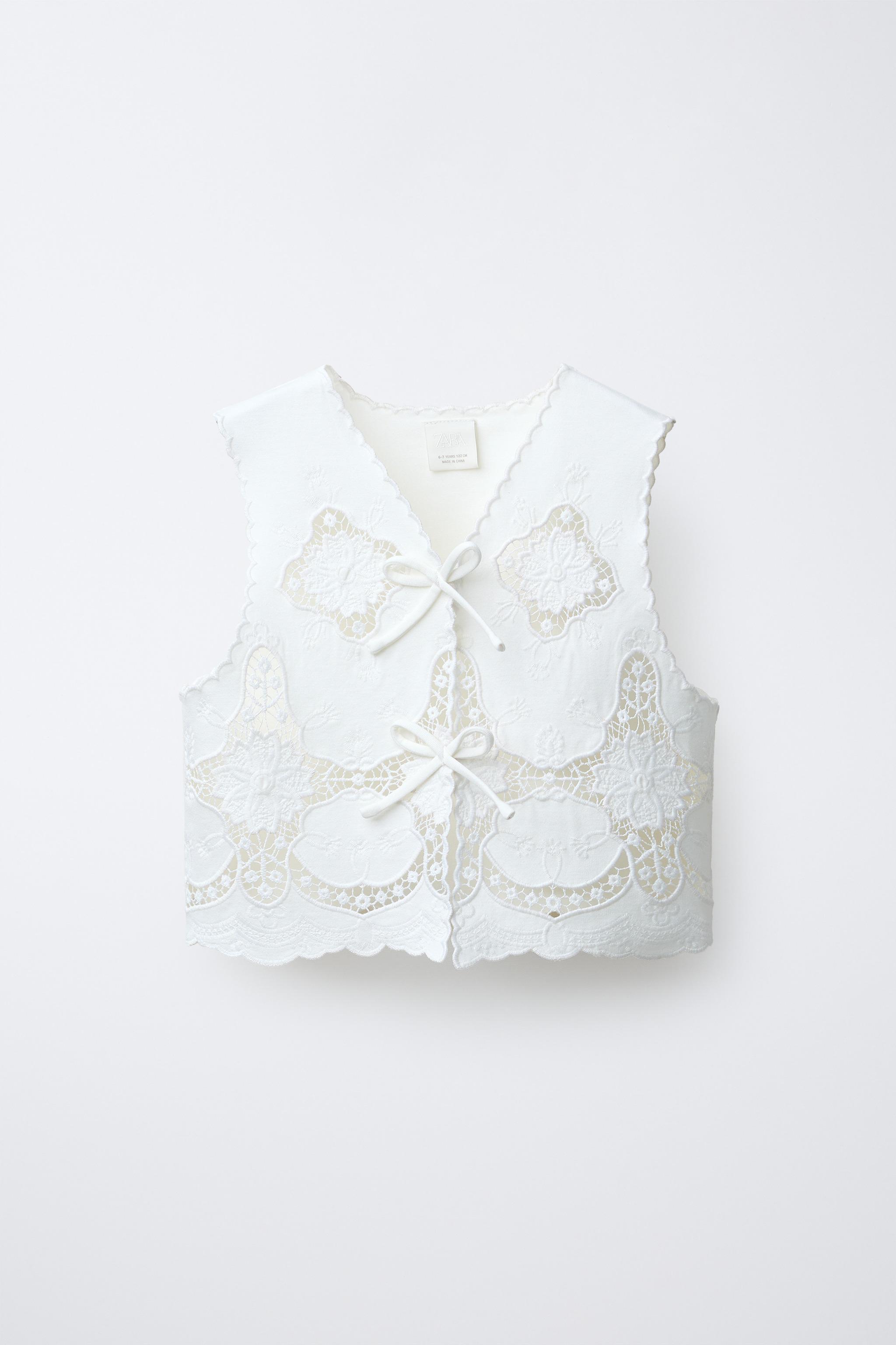 zara zw COLLECTION LIMITED EDITION 刺繍ベスト zara zw COLLECTION LIMITED EDITION 刺繍ベスト 【公式通販】