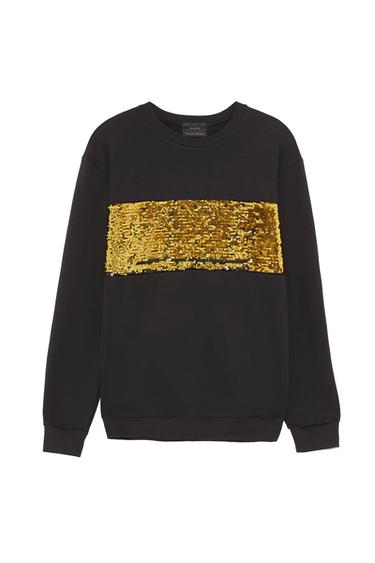 SEQUIN SWEATSHIRT