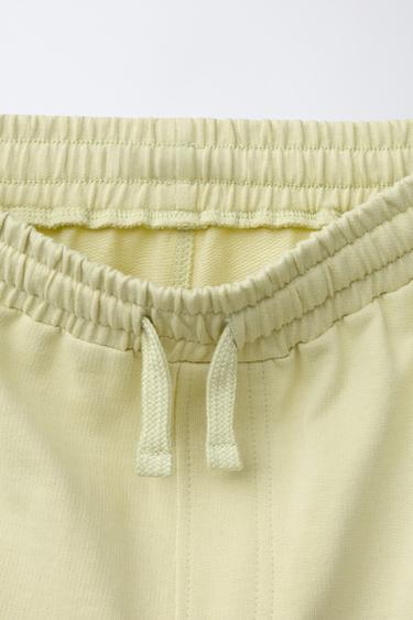 ENSEMBLE T-SHIRT ET BERMUDA - Citron vert de Zara - Image 7