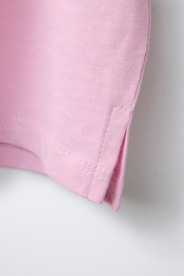 PRINTED HEART T-SHIRT - Light pink by Zara - Image 3