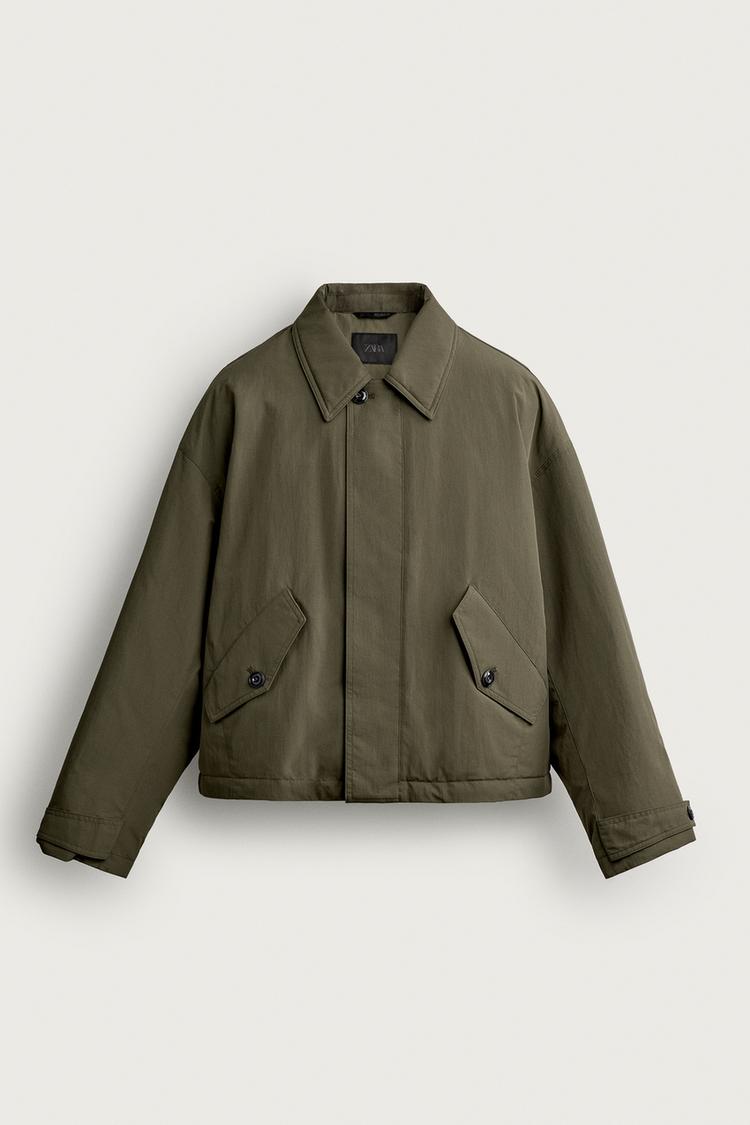 BOXY FIT PADDED JACKET
