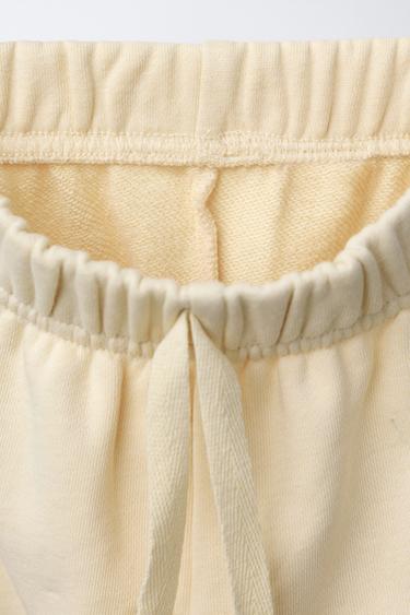 HEART POCKET JOGGER TROUSERS - Vanilla by Zara - Image 2