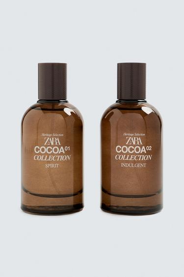 COCOA COLLECTION 01 SPIRIT + 02 INDULGENT EDP 2 X 100ML (3.38 FL. OZ) - TINTED LEATHER by Zara