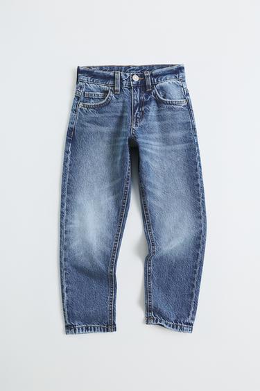 SLIM FIT JEANS - Mid-blue by Zara