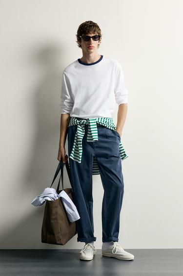 SAMARRETA CONTRAST 0FR. PARIS X ZARA - Beix clar de Zara - Imatge 0