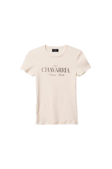 SAMARRETA MISSATGE DAVANT WILLY CHAVARRIA X ZARA - Blanc trencat de Zara