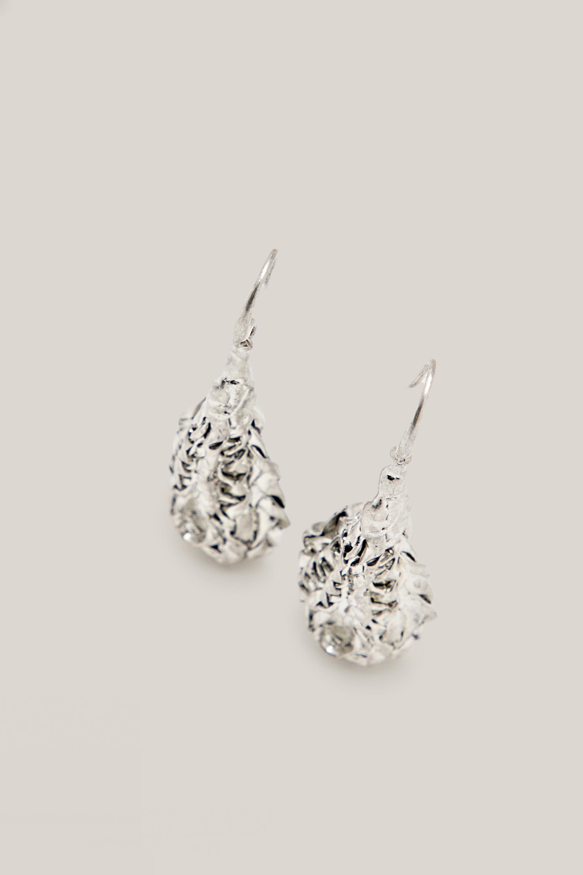 Textured basket earrings - LIMITED EDITION