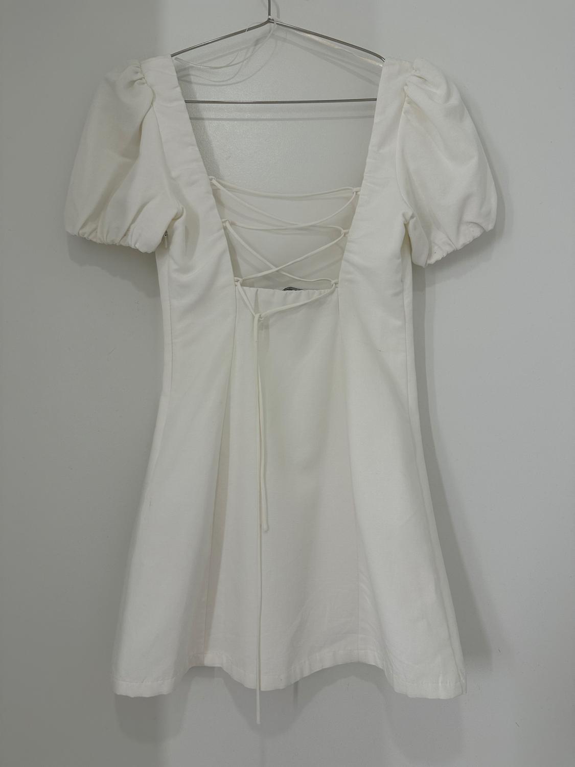 LINEN BLEND DRESS - Image 2
