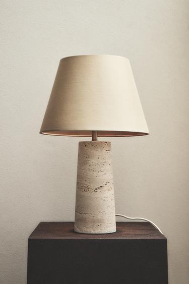 LAMPE DE TABLE MARBRE - Beige clair de Zara - Image 5
