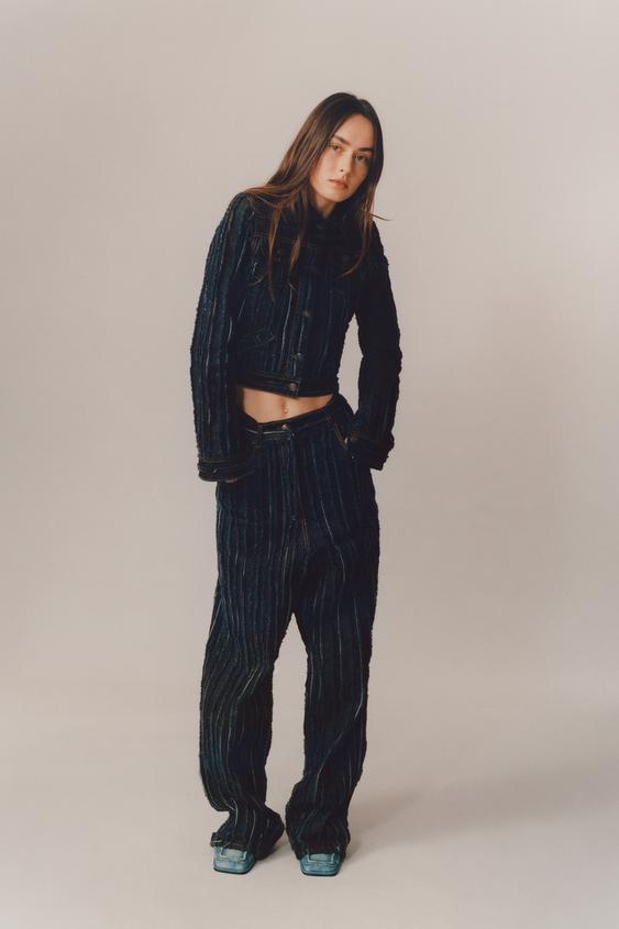 LIMITED EDITION FRAYED JEANS from Zara - $229