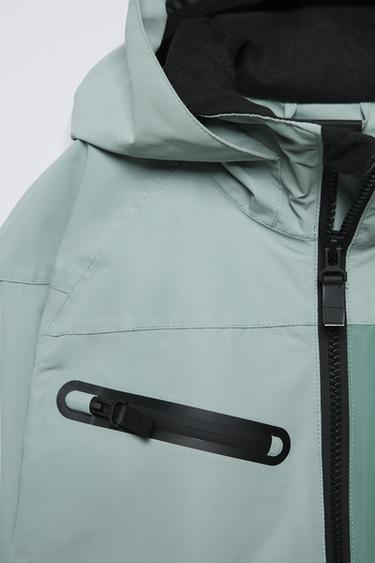 WATER-REPELLENT AND WINDPROOF JACKET WITH RECCO® SYSTEM – SKI COLLECTION - Sky blue by Zara - Image 5