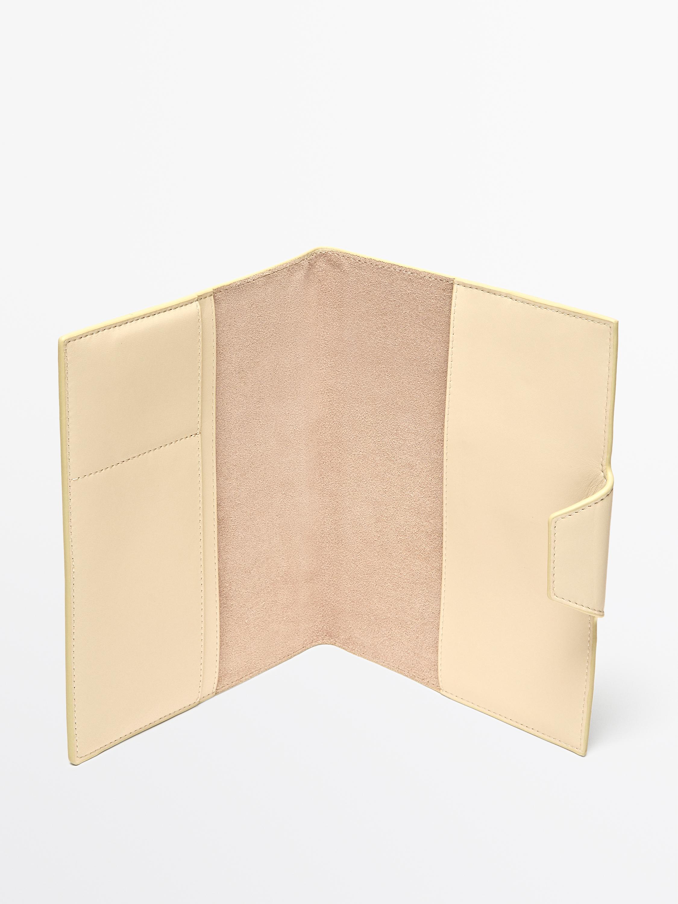 Housse portable en cuir nappa