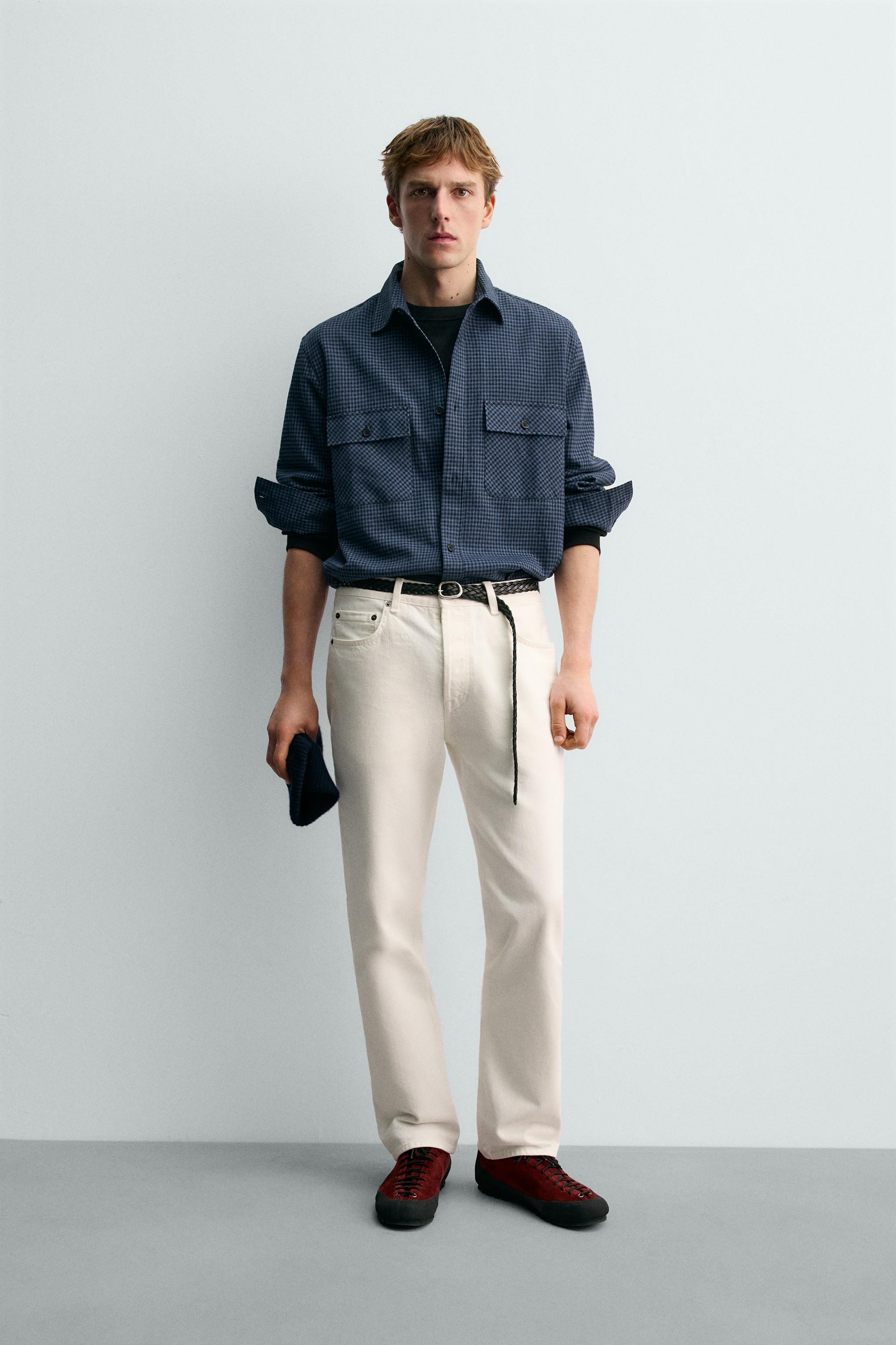 PLAID FLANNEL SHIRT AARON LEVINE X ZARA