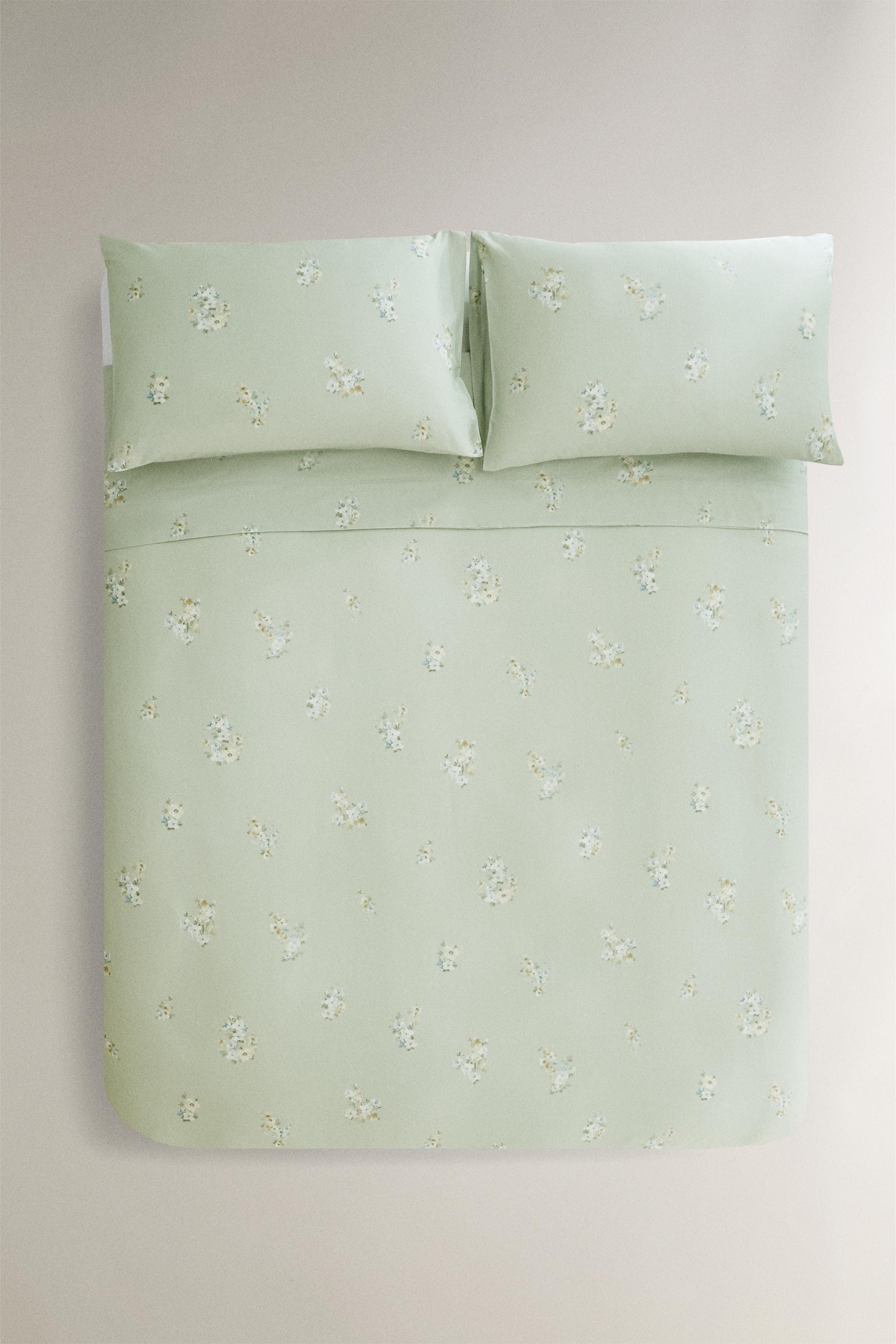 WILD FLOWER SATEEN DUVET COVER