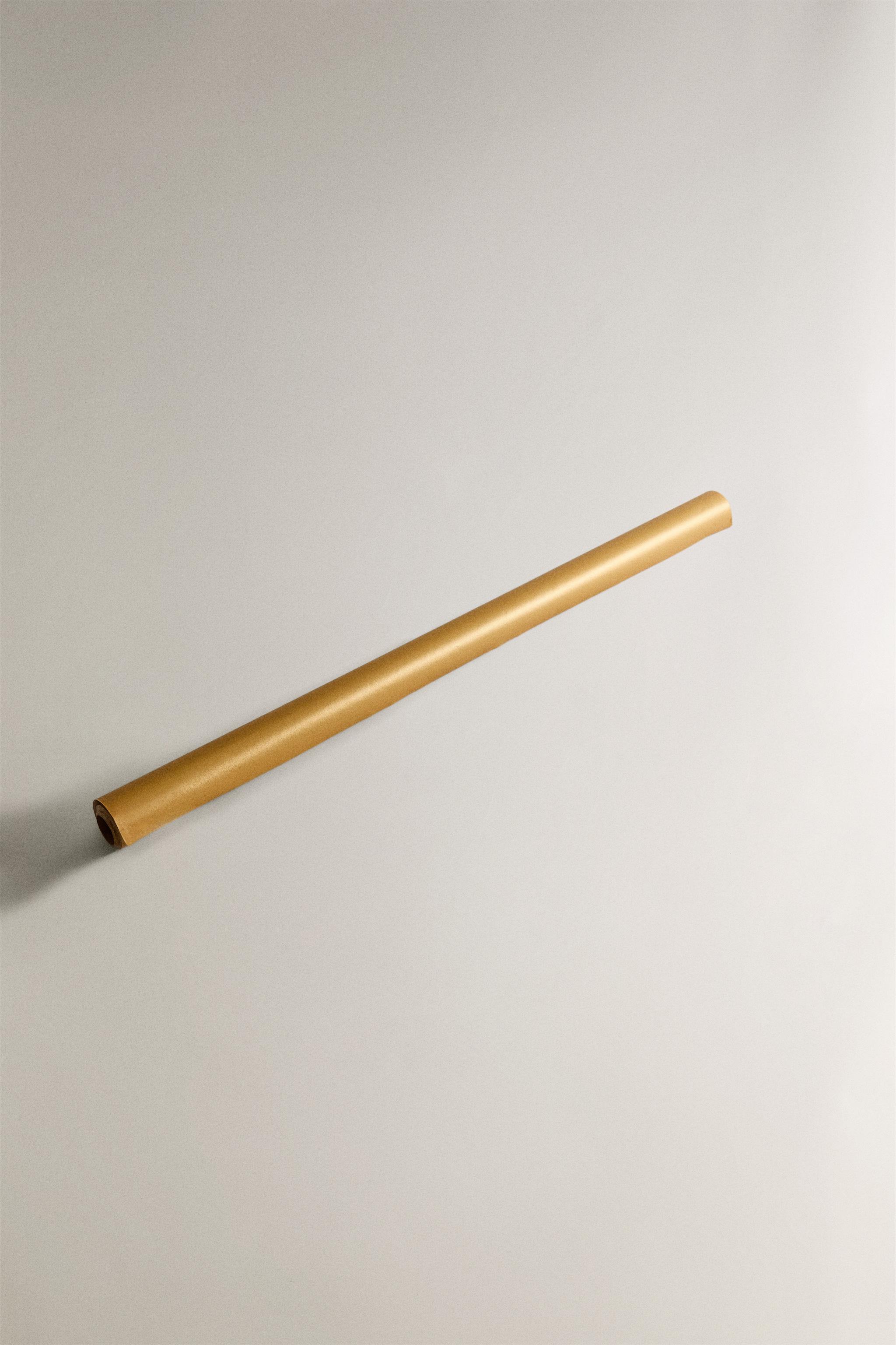 GOLD CHRISTMAS WRAPPING PAPER