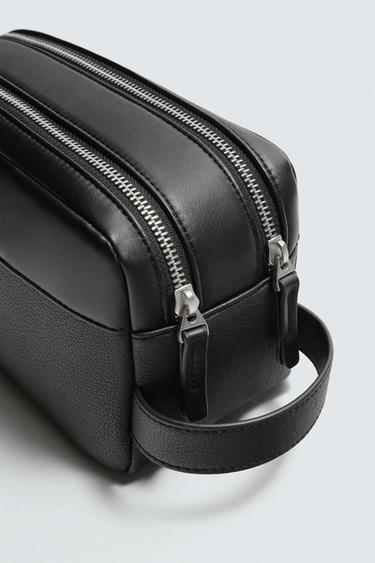 TROUSSE DE TOILETTE TEXTURÉE - Noir de Zara - Image 2