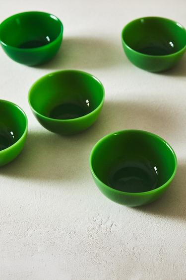 GLASS BOWL - Green by Zara - Image 6