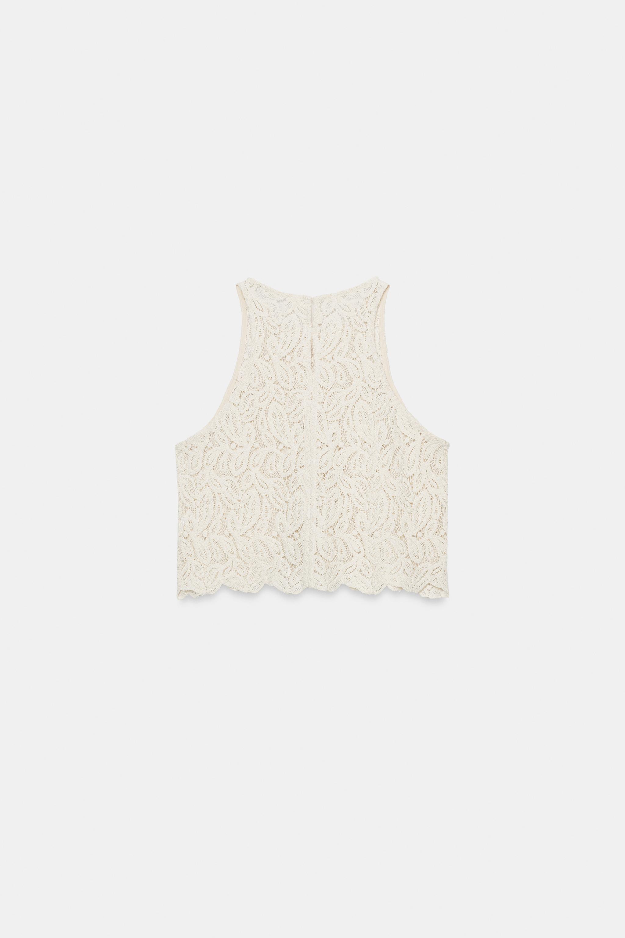 CROCHET CROP TOP