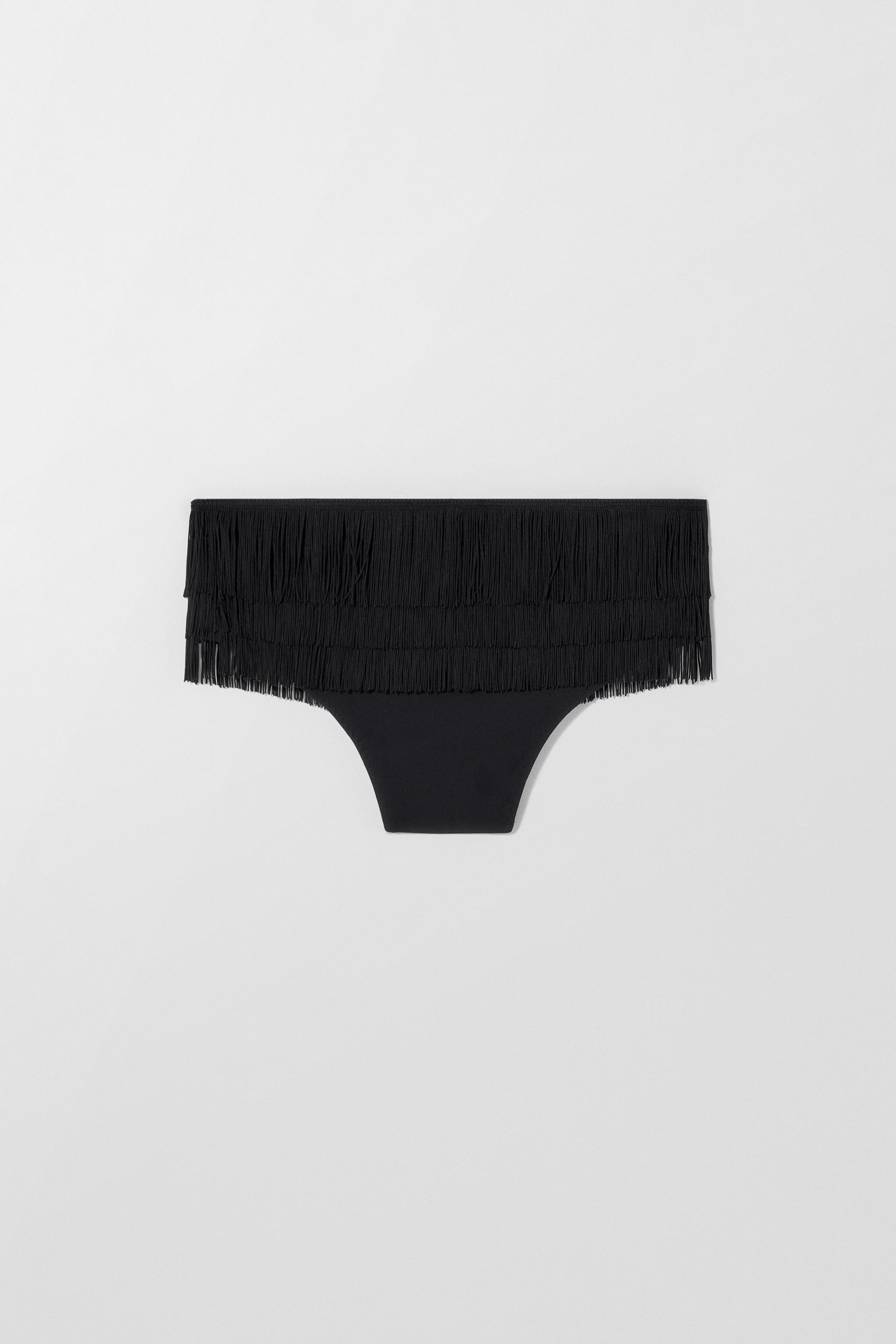 フリンジビキニトップ KATE MOSS X ZARA 2856/207 フリンジビキニブリーフ KATE MOSS X ZARA 2856/208 (ZARA