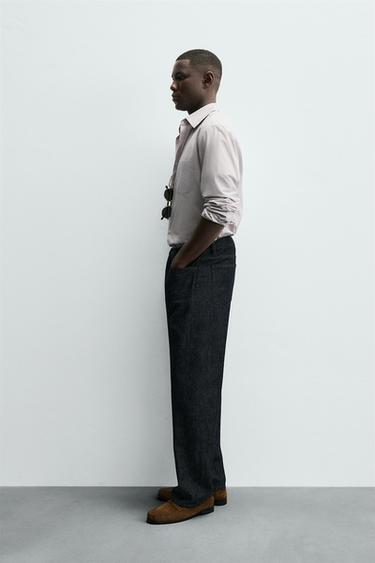 CHEMISE JACQUARD RAYURES - rayures de Zara - Image 3