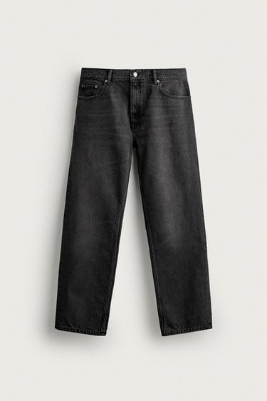 Zara BASIC SLIM FIT JEANS - Charcoal